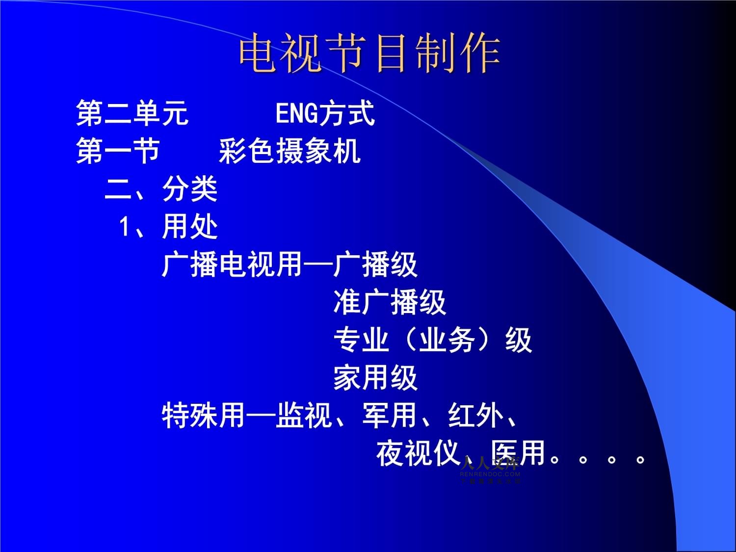 電視節目制作