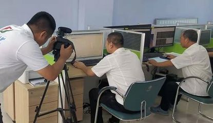小兵傳媒拍攝國網大安市供電公司
